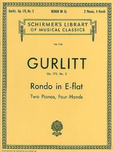 Cornelius Gurlitt: Rondo In E Flat Op.175 No.2 (4 Hands, 2 Pianos)