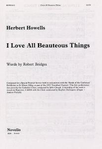 Herbert Howells: I Love All Beauteous Things