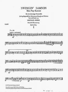 Michael Hurd: Swingin' Samson (Double Bass Part)