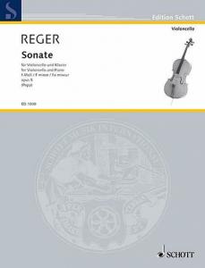 Max Reger: Sonate For Violoncello And Piano F-minor Op. 5
