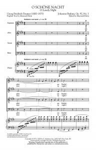Johannes Brahms: O Schone Nacht Op. 92 No. 1