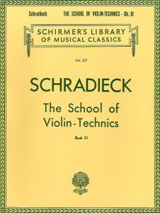 Henry Schradieck: School Of Violin Technics- Book 3 (Bowing)