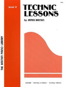 Bastien Piano Library Technic Lessons Level 4