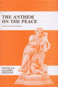 G.F. Handel: The Anthem On The Peace (Vocal Score)
