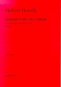 Herbert Howells: Piano Concerto No.1 In C Minor (Full Score)