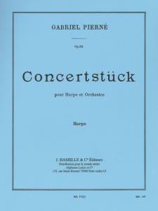 Gabriel Pierné: Concertstück Op.39 Harp Part