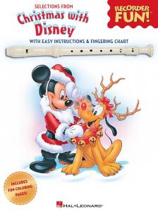 Selections From Recorder Fun!®: Christmas With Disney