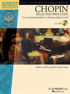Frederic Chopin: Selected Preludes - Piano (Book And CD)