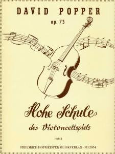 David Popper: Hohe Schule Des Violoncellspiels Op. 73 Band 3