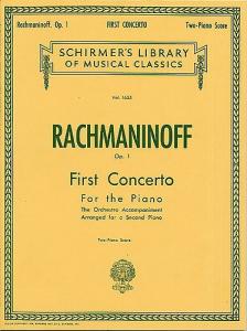 Sergei Rachmaninov: Piano Concerto No. 1 In F Sharp Minor Op.1 (2 Piano Score)