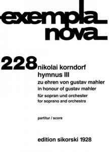 Nikolai Korndorf: Hymnus Iii