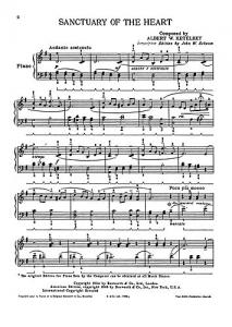 Albert Ketelbey: Sanctuary Of The Heart (Easy Piano)