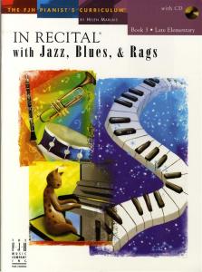 In Recital With Jazz, Blues And Rags - Book Three (Book And CD)