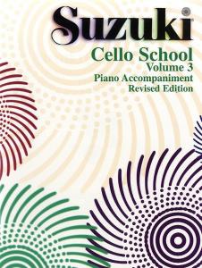 Suzuki Cello School: Volume 3 - Piano Accompaniment (Revised Edition)