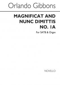Orlando Gibbons: Magnificat And Nunc Dimittis (Gregorian Tones) SATB/Organ