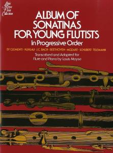 Album Of Sonatinas For Young Flautists