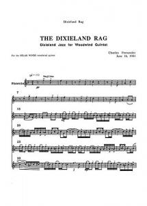 Charles Fernandez: The Dixieland Rag (Parts)