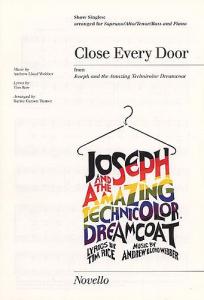 Andrew Lloyd Webber/Tim Rice: Close Every Door (SATB/Piano)