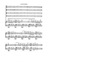 Richard Wagner: Sailor's Chorus (TTBB/Piano)