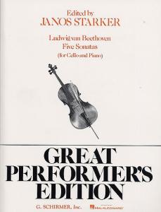 Beethoven: Five Sonatas For Cello And Piano (Ed. Janos Starker)