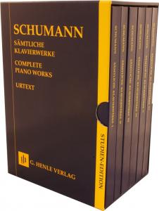 Robert Schumann: Complete Piano Works Study Score - 6 Volume Slipcase (Henle Urt