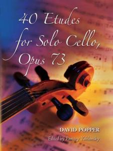 David Popper: 40 Etudes For Solo Cello Op.73