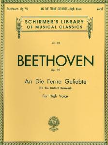 Beethoven: An Die Ferne Geliebte (To The Distant Beloved) Op.98 (High Voice)