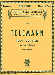 G.P. Telemann: Four Sonatas For Flute And Piano
