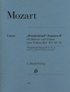 Wolfgang Amadeus Mozart: Wunderkind" Sonatas Volume 2 K.10-15"