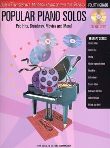 John Thompson's Modern Piano Course: Popular Piano Solos - Fourth Grade (Book an