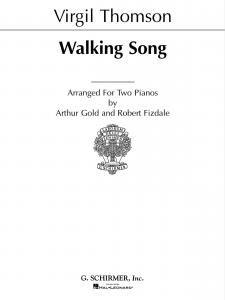 Virgil Thomson: Walking Song (2 Pianos)