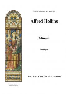 Alfred Hollins: Minuet For Organ