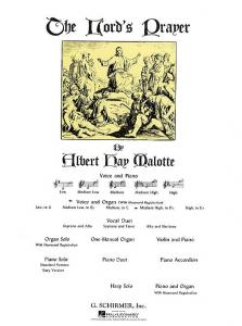 Albert Hay Malotte: The Lord's Prayer (Medium-High Voice/Organ)