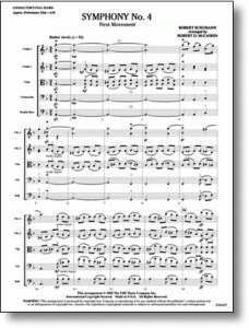 Robert Schumann: Symphony No. 4 (First Movement)