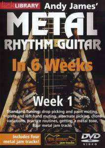 Lick Library: Andy James' Metal Rhythm Guitar In 6 Weeks - Week 1