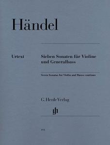 George Frideric Handel: Seven Sonatas For Violin And Basso Continuo