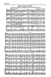 John Stainer: God So Loved The World (SATB- Musical Times Edition)