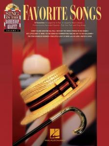 Favorite Songs - Sing In The Barbershop Quartet Volume 3 (Book/CD)
