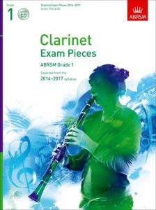 ABRSM Exam Pieces: 2014-2017 (Grade 1) - Clarinet/Piano (Book/CD)