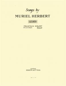 Muriel Herbert: Fountain Court (High Voice/Piano)