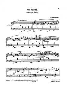 Palmgren: En Route - A Concert Study for Piano