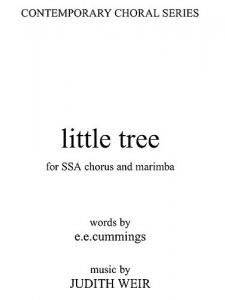 Judith Weir: Little Tree (Full Score)