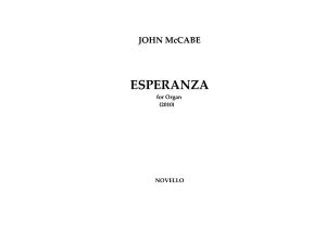 John McCabe: Esperanza for Organ