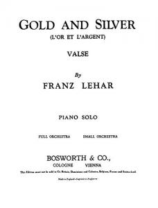 Franz Lehar: Gold And Silver Waltz (Piano)