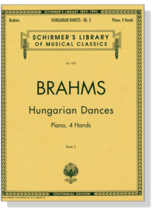 Johannes Brahms: Hungarian Dances - Book 2 (Nos. 11-20) (Piano Duet)