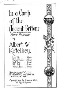 Albert Ketelbey: In A Camp Of The Ancient Britons