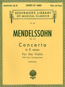Felix Mendelssohn: Concerto In E Minor Op.64 (Violin/Piano)