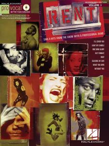 Rent: Pro Vocal Men/Women's Edition - Volume 3 (Book and CD)