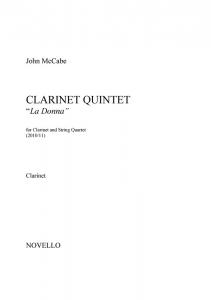 John McCabe: Clarinet Quintet - 'La Donna' (Score)