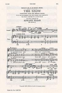 Edward Elgar: The Snow Op.26 No.1 (SSA)